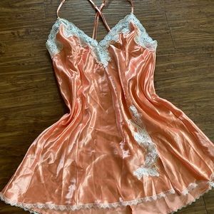 Orange creamsicle slip